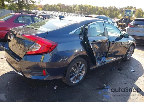 2019 Honda Civic Ex from USA, damaged, VIN 19XFC1F31KE203580